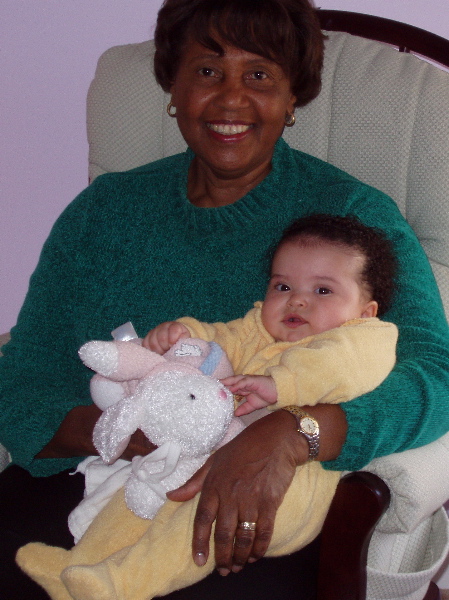 Grandma, Kayla, and Bunny