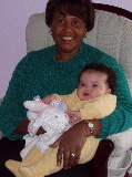 Grandma, Kayla, and Bunny