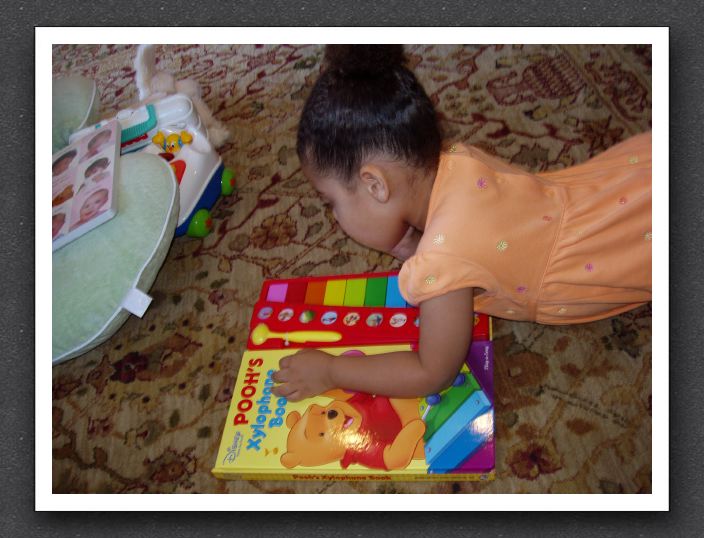 Kayla shows Joey how to use his birthday present