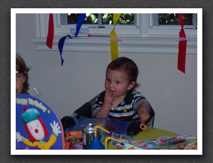 Joey's first birthday (#1)