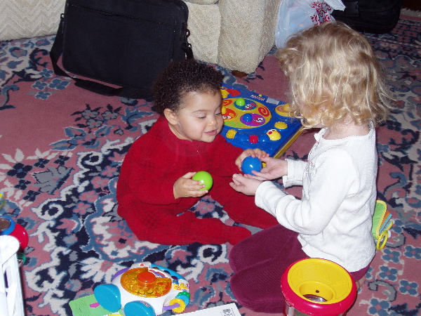 Cousins at play