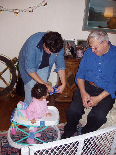 Chanukah with Nanna and Papa