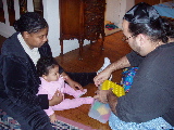 Children's toys come in adult-proof containers.