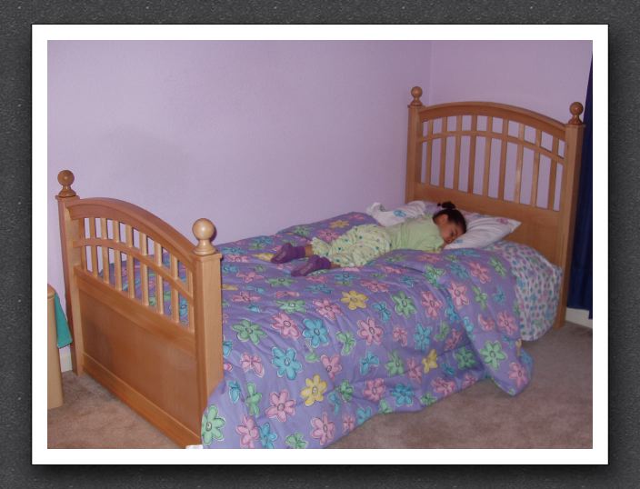 Big-girl bed