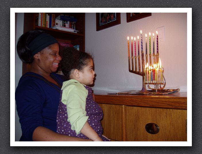 Chanukah candles