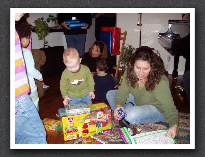 The Chanukah spectacle begins