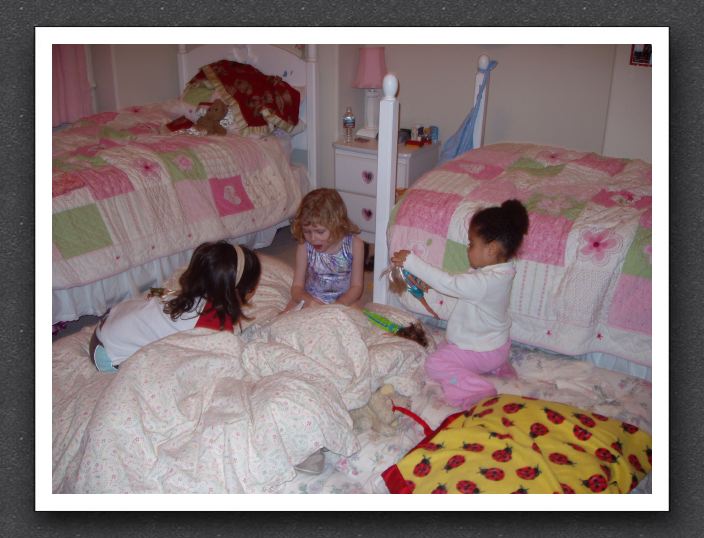 Cousin slumber party