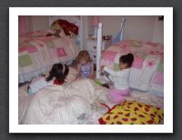 Cousin slumber party