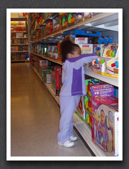 ...kid in a toy store...