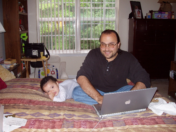 Kayla Helps Daddy Work from Home