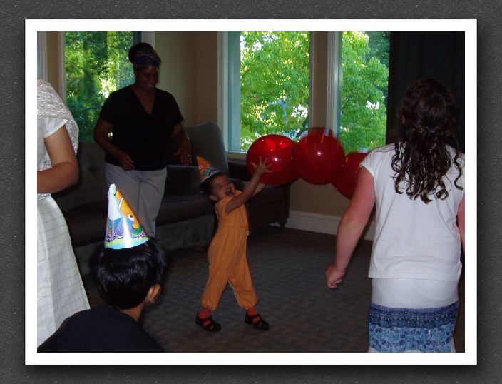 The joy of balloons