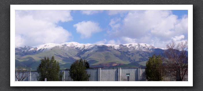 Milpitas Snowcap Panorama