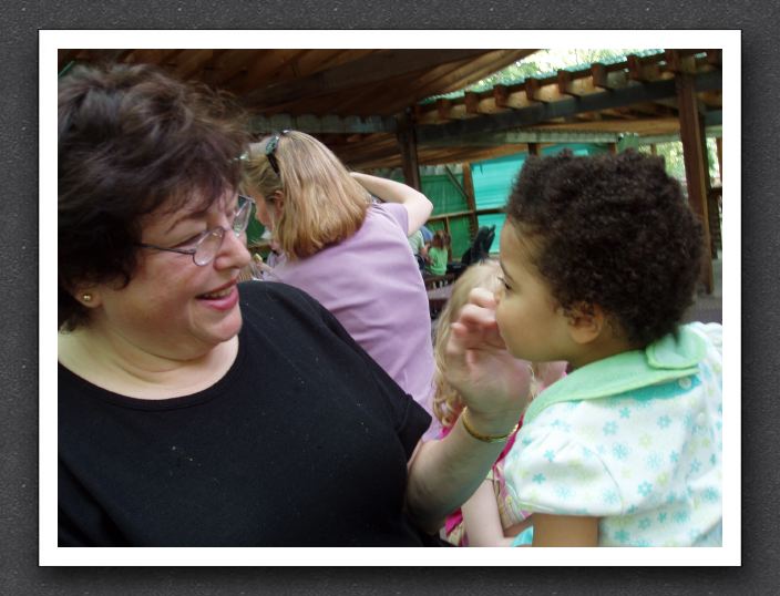 Nanna feeds Kayla at the Bronx Zoo