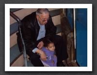 At the Norwalk Aquarium with Papa