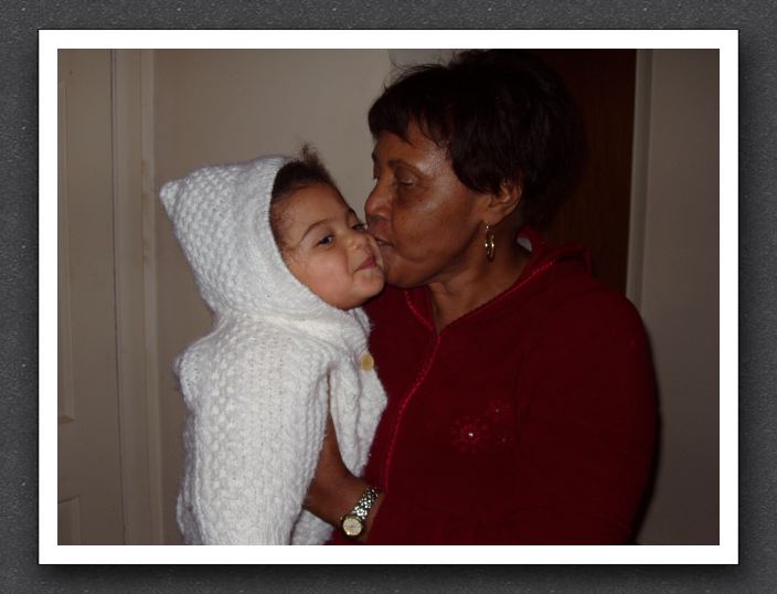 Grandma kiss
