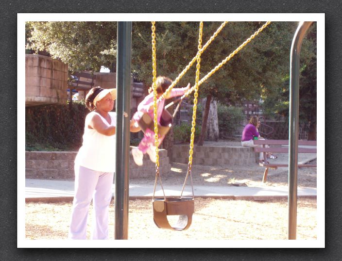 On the swing