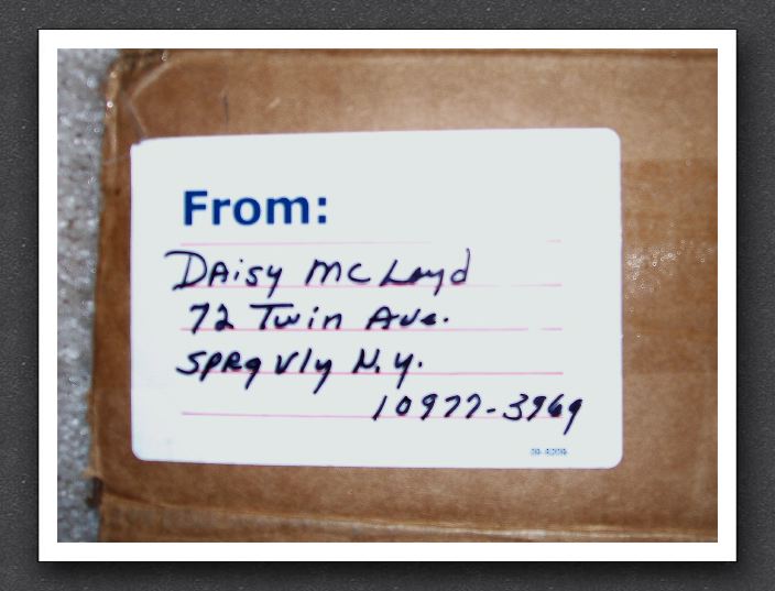 A package from Grandma Daisy