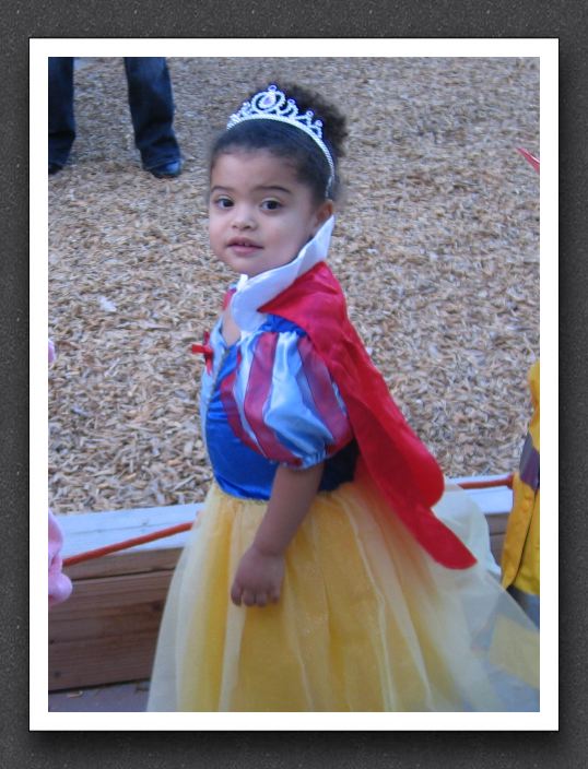 Snow White at the Halloween Parade